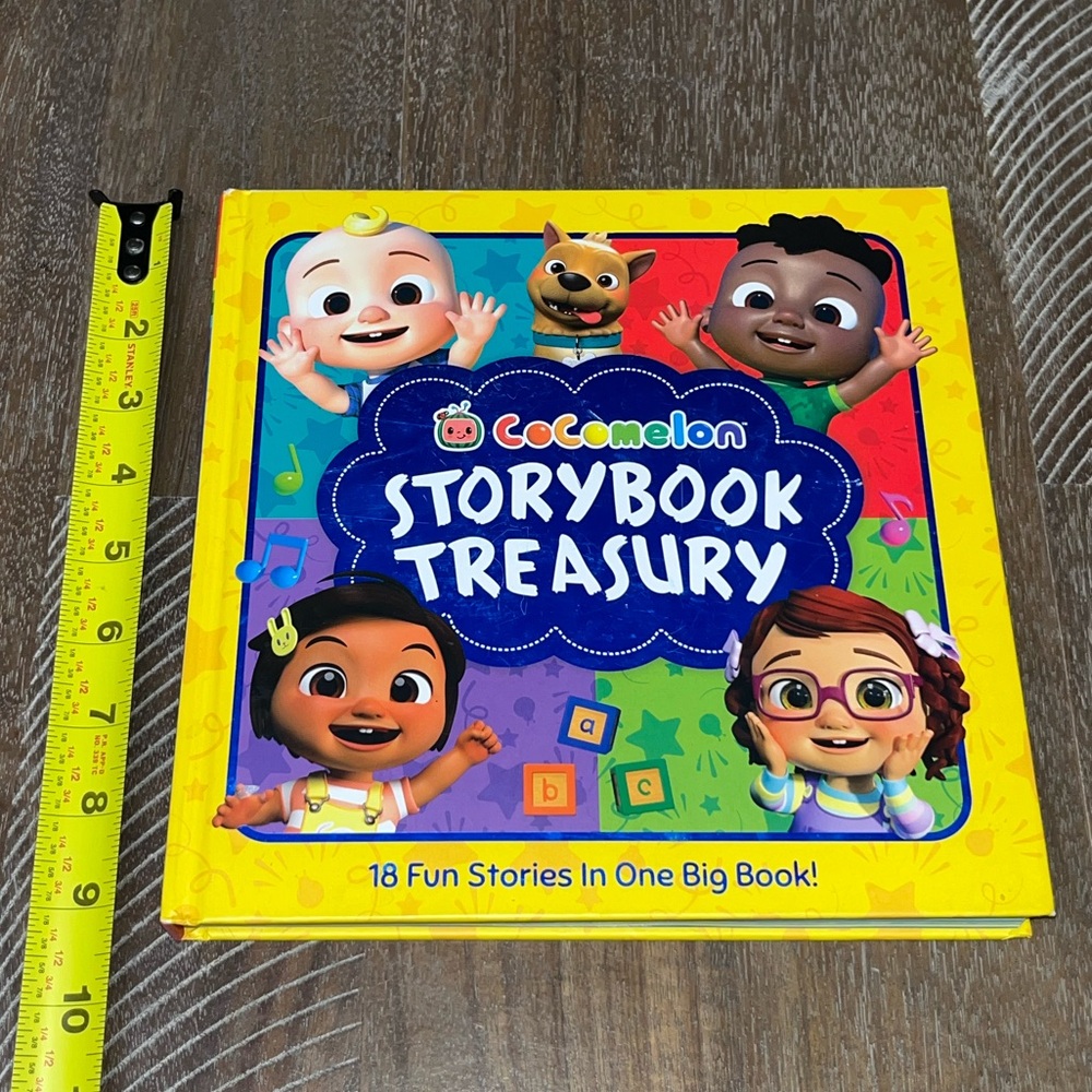 Cocomelon Treasury Book 18 Fun Stories In One Big Book! Kids Hardcover